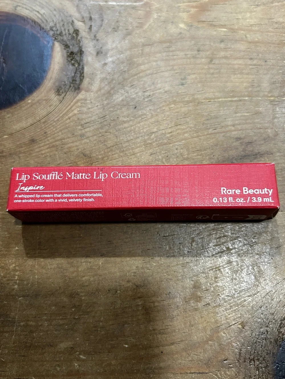 Rare Beauty Lip Soufflé Matte Lip Cream Inspire 0.13 fl oz / 3.9 mL New in Box